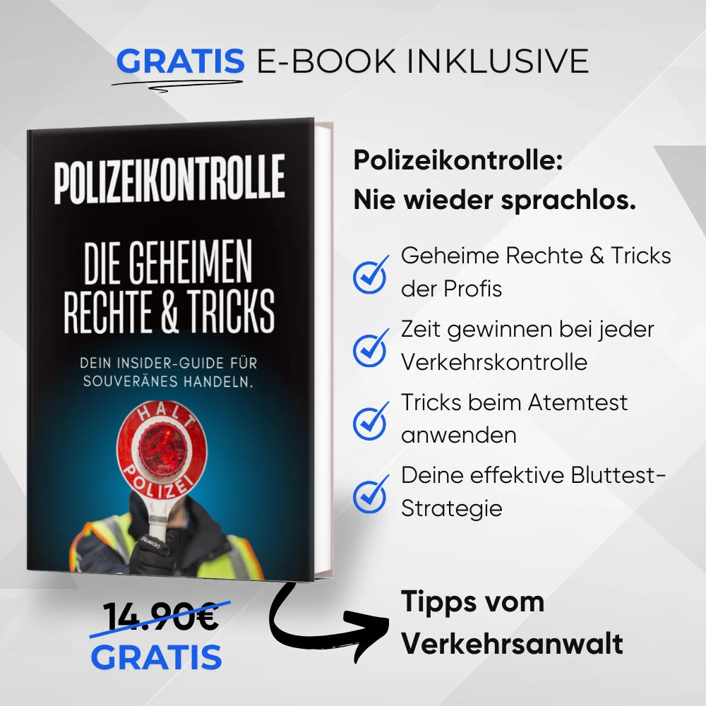 Polizeikontrolle: Die geheimen Rechte & Tricks (E-Book)