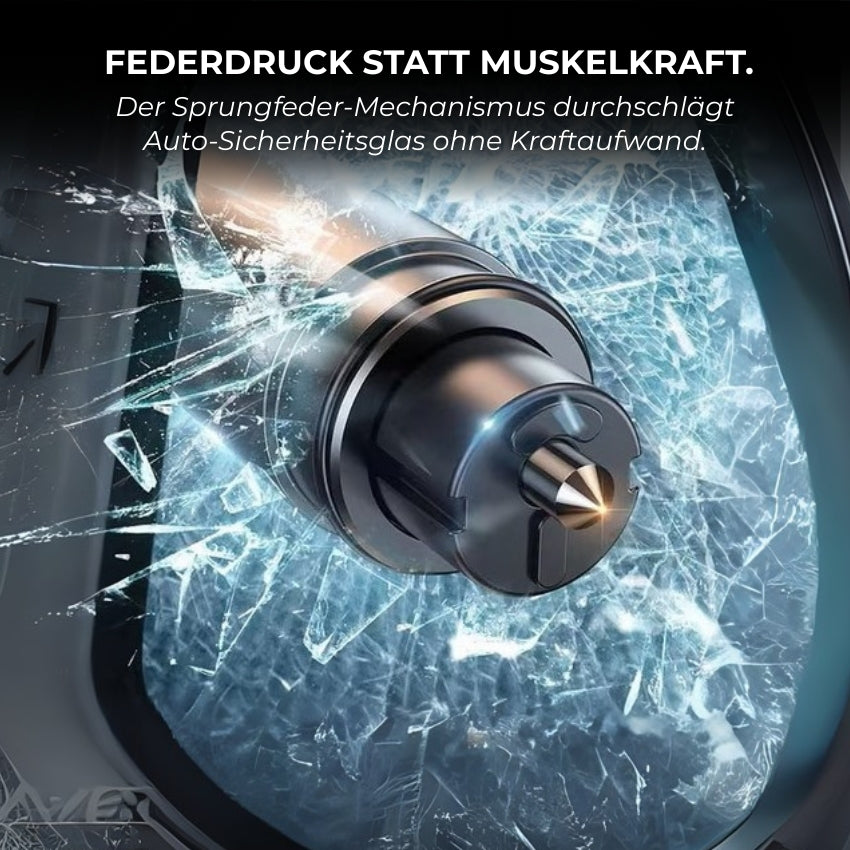 Crashcut™ 2.0 - Dein 2-in-1 Lebensretter im Auto