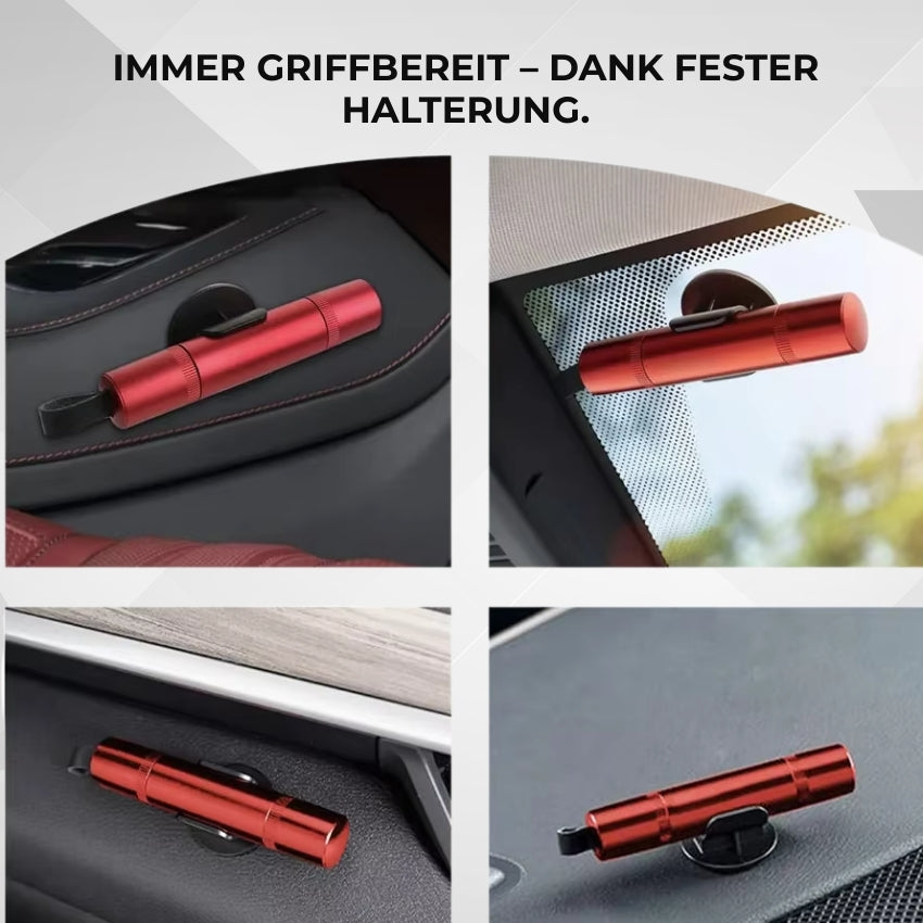 Crashcut™ 2.0 - Dein 2-in-1 Lebensretter im Auto