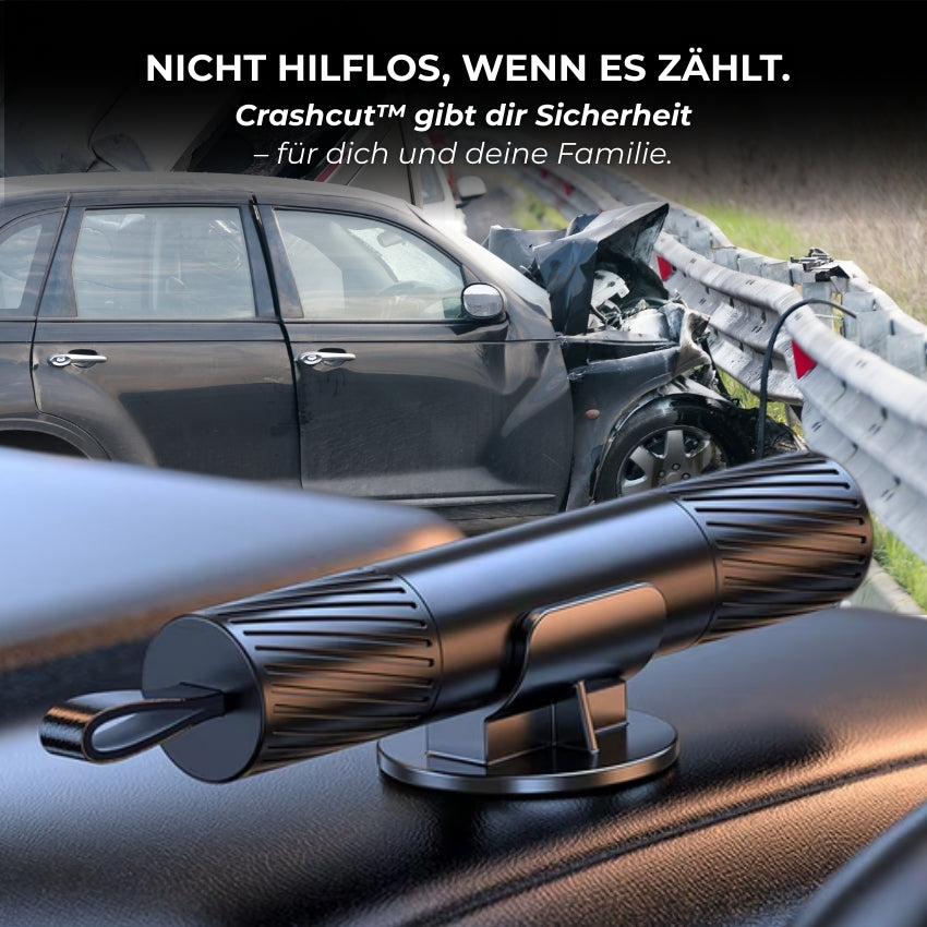 Crashcut™ 2.0 - Dein 2-in-1 Lebensretter im Auto